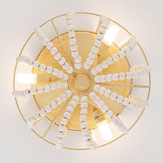 13" Traditional DC Motor Flush Mount Reversible Ceiling Fan with Lighting and Remote Control - ParrotUncle