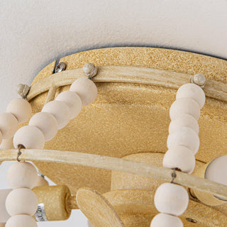 13" Traditional DC Motor Flush Mount Reversible Ceiling Fan with Lighting and Remote Control - ParrotUncle