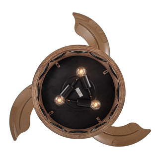 36" Mirelle Farmhouse Downrod Mount Ceiling Fan with Lighting and Wall Control - ParrotUncle