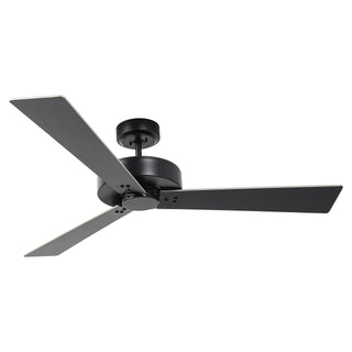 52" Wall Control Industrial Downrod Mount 4 Speed Ceiling Fan