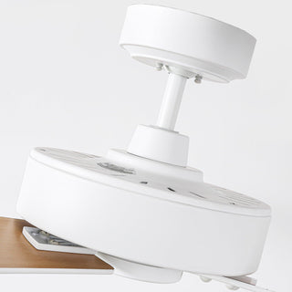 52" Wall Control Industrial Downrod Mount 4 Speed Ceiling Fan