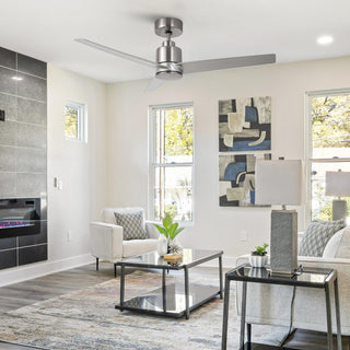 44" 3 Blades DC Motor Ceiling Fan with Remote Control