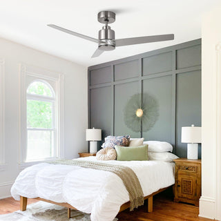 44" 3 Blades DC Motor Ceiling Fan with Remote Control