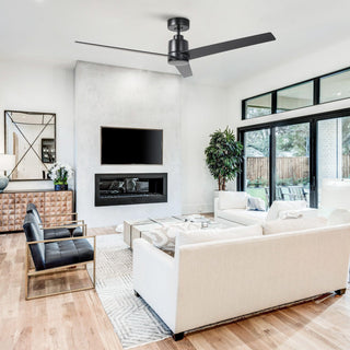 54" 3 Blades DC Motor Ceiling Fan with Remote Control