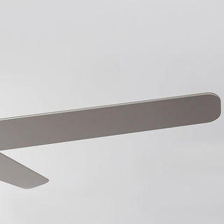 54" 4 Blades Industrial Wall Control Ceiling Fan with LED Lighting