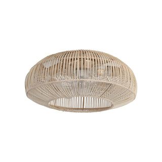 20 Inch Flora DC Motor Farmhouse Flush Mount Ceiling Fan with Light