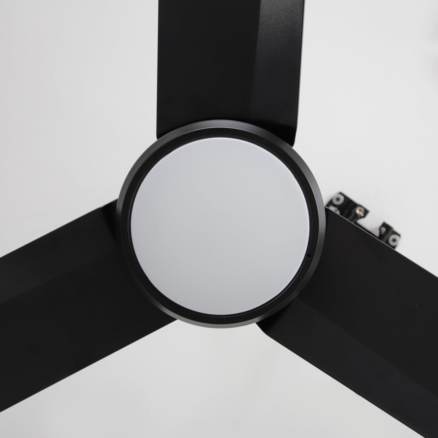 42 Inch Rhine Indoor/Wet Outdoor IP65 Black Anywhere Waterproof Ceiling Fan with LED Light and Convenient Hanging Hook