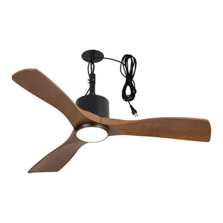 42 Inch Dniester IP65 Outdoor Modern Hanging Buckle Ceiling Fan with Light