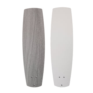 52" Harriet White Farmhouse Ceiling Fan with Light and Remote Control