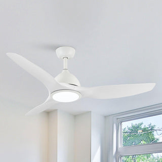 52" Vaczon 3 Blades Ceiling Fan with LED Light and Remote Control