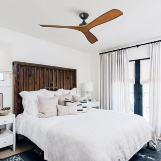 52" Jovie Industrial Farmhouse Design DC Motor Ceiling Fan with Remote Control and Lifetime Warranty