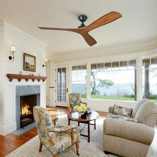 52" Jovie Industrial Farmhouse Design DC Motor Ceiling Fan with Remote Control and Lifetime Warranty