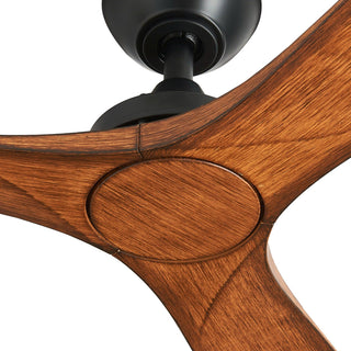 52" Jovie Industrial Farmhouse Design DC Motor Ceiling Fan with Remote Control and Lifetime Warranty