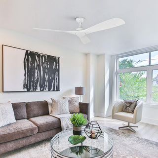 52" Jovie Industrial Farmhouse Design DC Motor Ceiling Fan with Remote Control and Lifetime Warranty