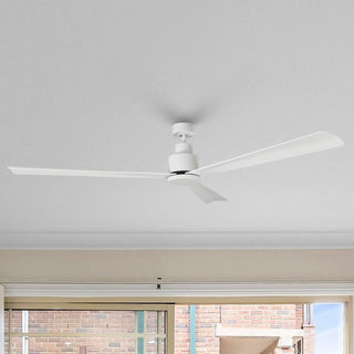 52" Zelda Downrod Mount DC Motor Industrial Ceiling Fan with Remote Control