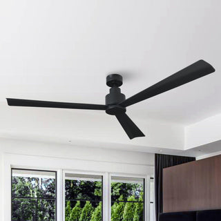 52" Zelda Downrod Mount DC Motor Industrial Ceiling Fan with Remote Control
