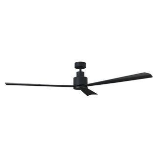 52" Zelda Downrod Mount DC Motor Industrial Ceiling Fan with Remote Control