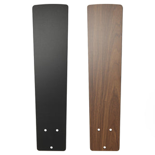 Vaczon 52 Inch Double-sided Blades Downrod Mount Modern Ceiling Fan with Remote Control and LED Light