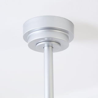 Vaczon 52 Inch Double-sided Blades Downrod Mount Modern Ceiling Fan with Remote Control and LED Light