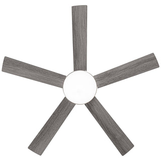Vaczon 48" 5 Blades Industrial Modern Style DC Motor Ceiling Fan with LED Lighting and Remote Control