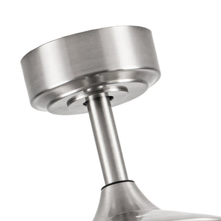 Vaczon 48" 5 Blades Industrial Modern Style DC Motor Ceiling Fan with LED Lighting and Remote Control