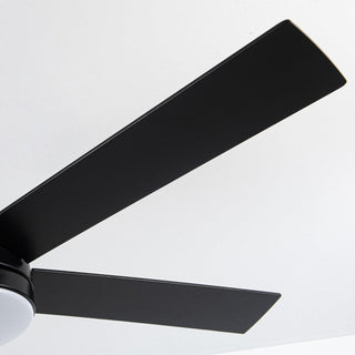 Vaczon 48" 5 Blades Industrial Modern Style DC Motor Ceiling Fan with LED Lighting and Remote Control