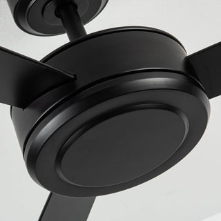 Vaczon 52" 3 Blades Industrial Downrod Mount Ceiling Fan with Remote Control