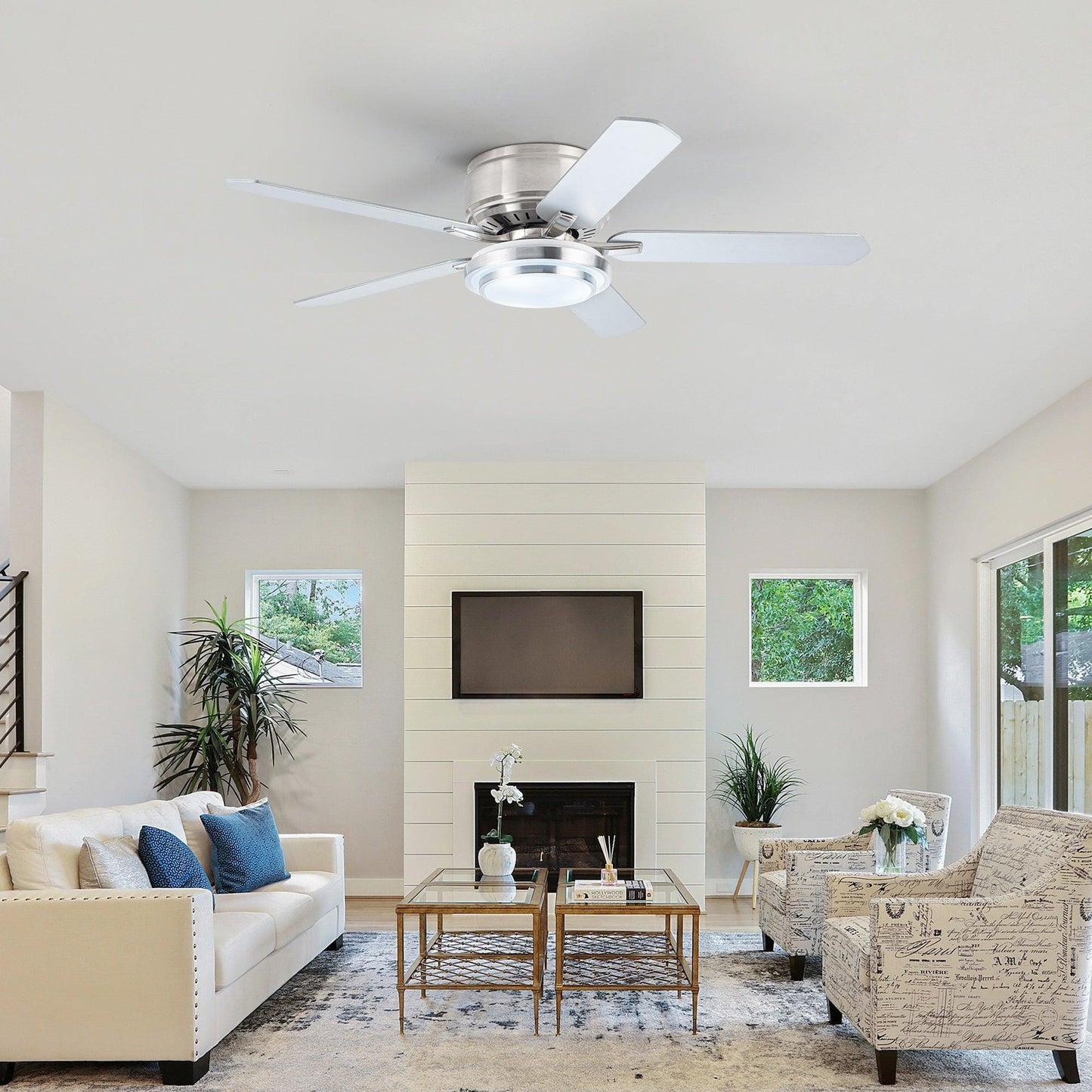 52" Vaczon 5 Blades with LED Light and Remote Control