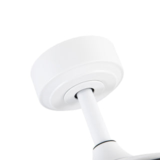 Vaczon 48" 5 Blades Industrial Modern Style DC Motor Ceiling Fan with LED Lighting and Remote Control