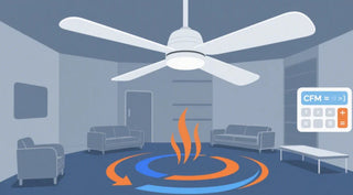 How Many CFM Ceiling Fans Do I Need? - Vaczon