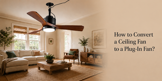How to Convert a Ceiling Fan to a Plug-In Fan？ - Vaczon