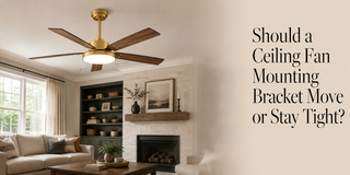 Should a Ceiling Fan Mounting Bracket Move or Stay Tight? - Vaczon