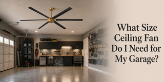 What Size Ceiling Fan Do I Need for My Garage? - Vaczon
