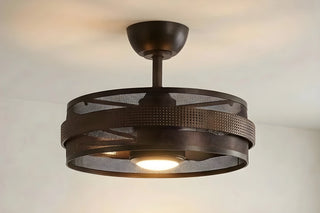 Retractable Ceiling Fan vs. Cage Ceiling Fan: Which Is Better? - Vaczon