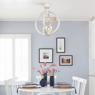 18" Cairns DC Motor Modern Style Downrod Mount Reversible Ceiling Fan with Lighting and Remote Control - Vaczon