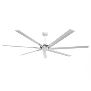 84 Inch 100 Inch Silent Storm Extra Large Ceiling Fan with Remote Control