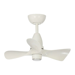 28" Kwang Rustic DC Motor Downrod Mount Reversible Ceiling Fan with LED Lighting and Remote Control - Vaczon