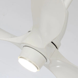 28" Kwang Rustic DC Motor Downrod Mount Reversible Ceiling Fan with LED Lighting and Remote Control - Vaczon