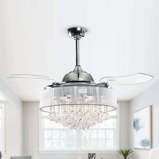 42" Broxburne Smart Fan with LED Light - Vaczon