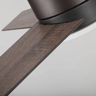 48" Kielah Farmhouse Flush Mount Reversible Ceiling Fan with Lighting and Remote Control - Vaczon