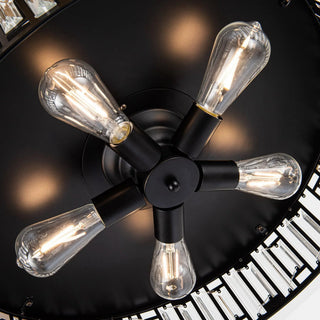 52" Broxburne Smart Fan with Light Kit - Vaczon