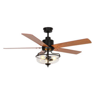 52" Mumbai Industrial Reversible Fan With Remote - Vaczon