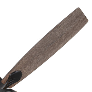 52" Wisner Industrial Downrod Mount Reversible Ceiling Fan with Lighting and Remote Control