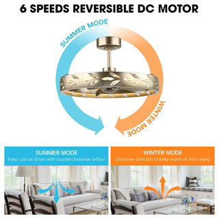 Vaczon 29 Inch Antique Silver Downrod Mount Luxury Fandelier with Light - Vaczon