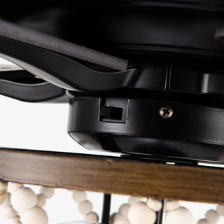 52" New Delhi Industrial Downrod Mount Reversible Ceiling Fan with Lighting and Remote Control - Vaczon