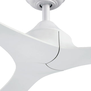56" Modern DC Motor Downrod Mount Reversible Ceiling Fan with Remote Control - Vaczon