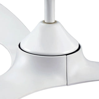 56" Modern DC Motor Downrod Mount Reversible Ceiling Fan with Remote Control - Vaczon
