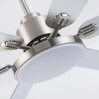 60" Lucknow Modern Ceiling Fan with Lighting and Remote Control - Vaczon