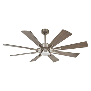 60" Oretha Windmill DC Ceiling Fan with LED Lighting - Vaczon
