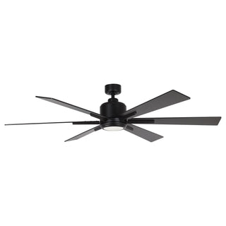 65" Bendan Industrial Downrod Mount Ceiling Fan with Lighting and Remote Control - Vaczon